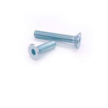 machine screw DIN7991 flat hex socket head screw  for Mechanical Equipment M2.5---M12 ISO9001